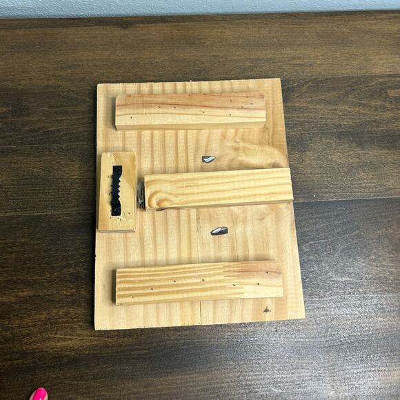 Rustic Wedding Decor Wooden Sign Plaque Happily Ever After Shabby Chic 9"x7" - Picture 4 of 7